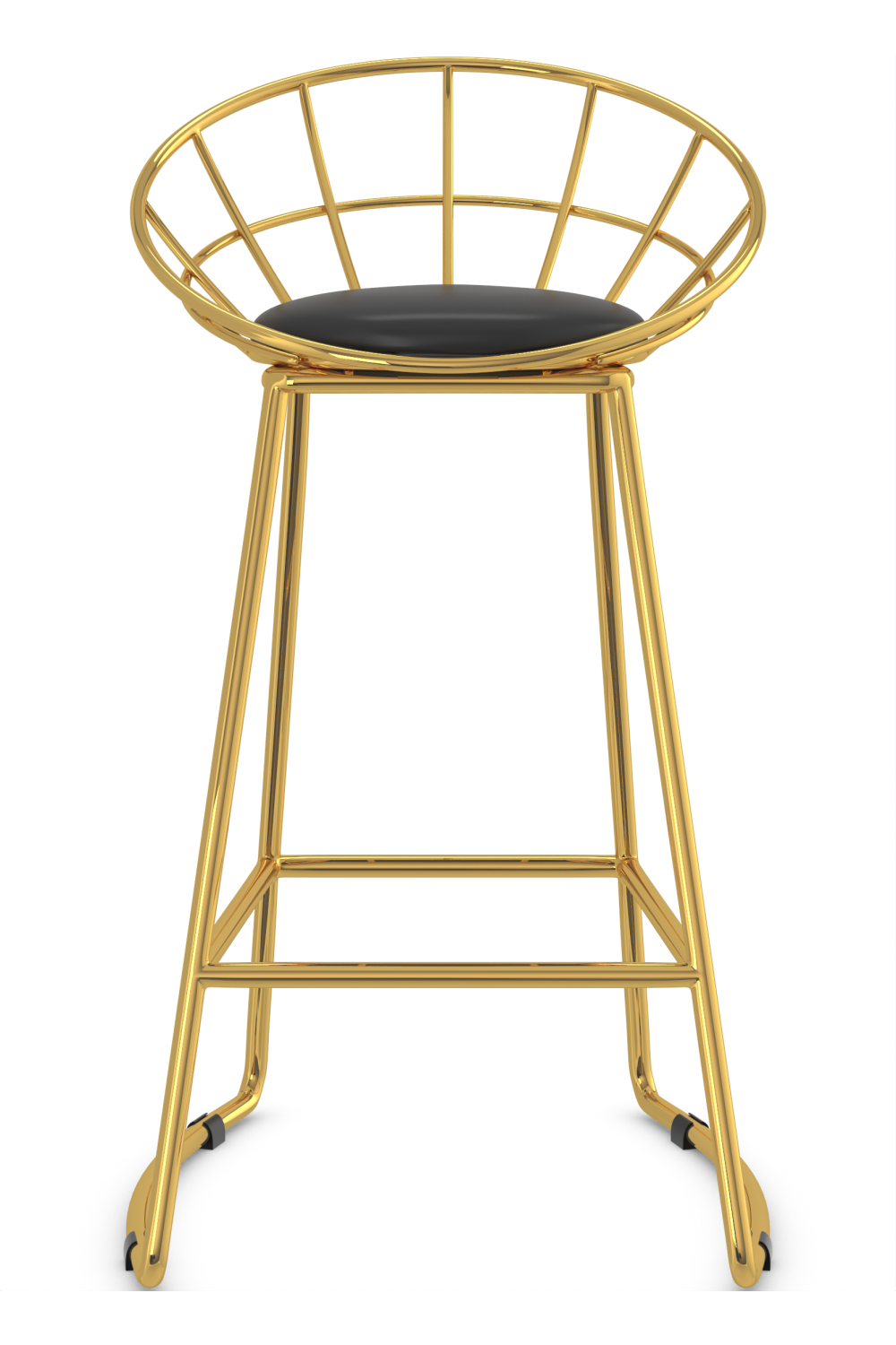 Art Deco Bar Stool Gold
