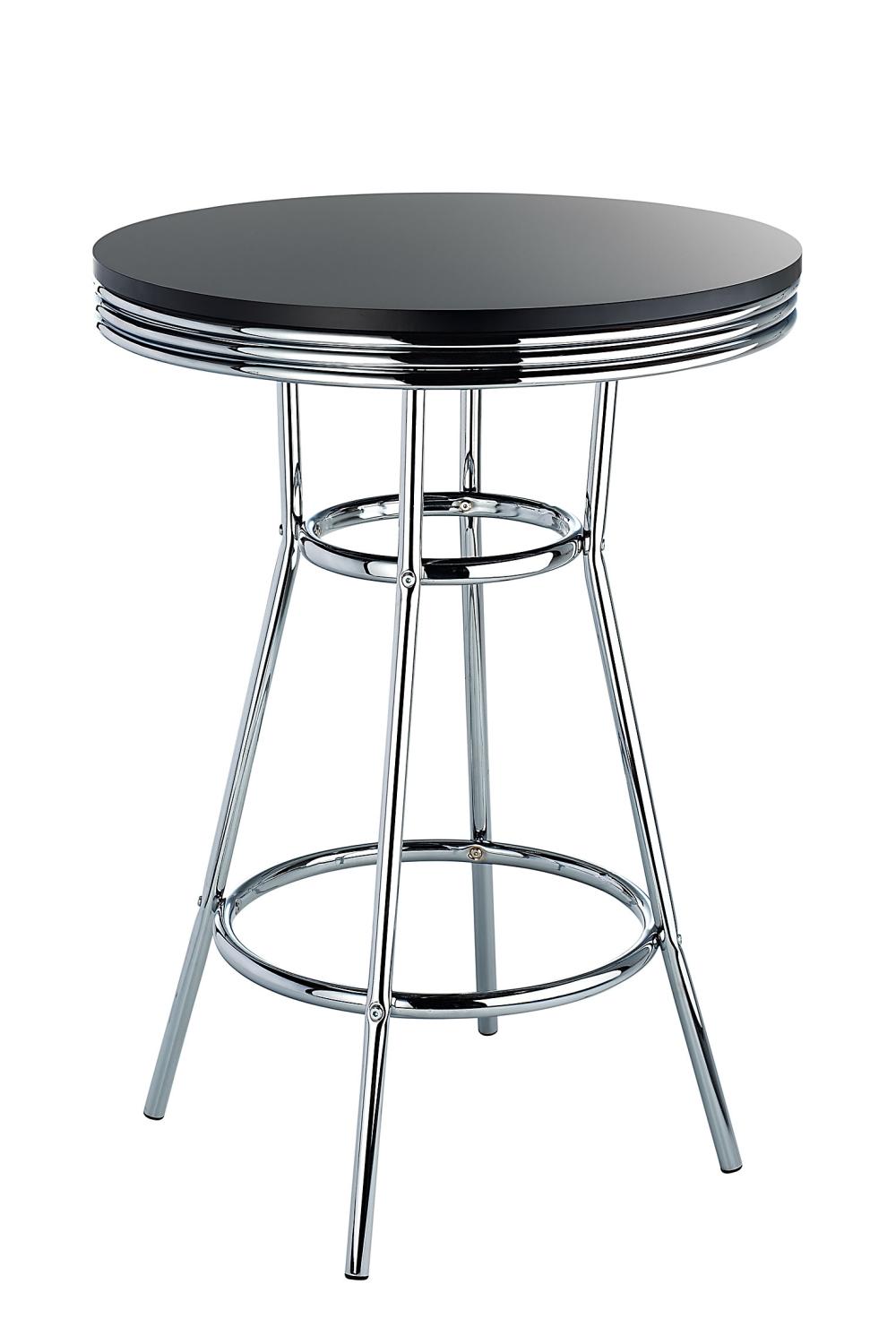 Detroit Bar Table Black