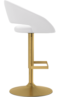 Actona Brushed Gold Bar Stool