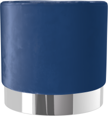 Amour Chrome Footstool