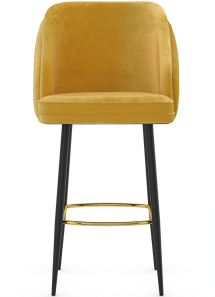 Ashby High Bar Stool Velvet