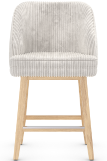 Ashton Oak Bar Stool Fabric