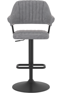 Aviator Black Bar Stool