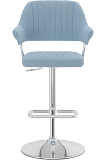 Aviator Fabric Bar Stool 