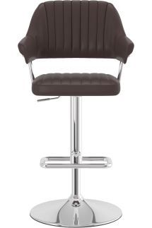 Aviator Bar Stool Brown