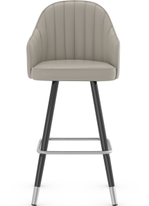Belvedere Brushed Bar Stool 