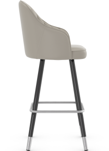 Belvedere Brushed Bar Stool 