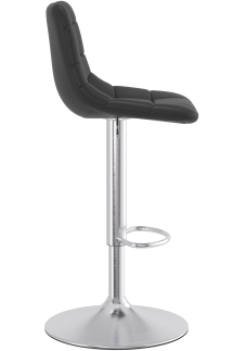 Berlin Brushed Chrome Bar Stool