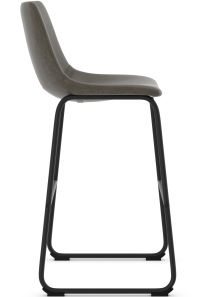 Calia High Bar Stool Grey