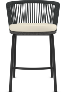 Capri Black Bar Stool