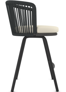 Capri Black Bar Stool