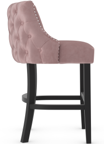 Carlton Bar Stool Blush Velvet