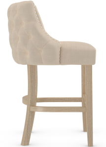 Carlton Oak Bar Stool Fabric