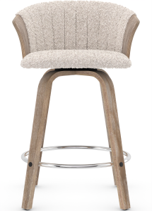 Chadwick Bar Stool Natural Fabric