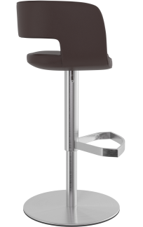 Claudio Brushed Bar Stool Brown