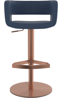 Claudio Rose Gold Bar Stool 