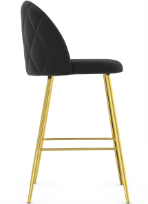 Contempo Gold Bar Stool