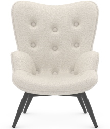 Contour Chair Teddy Fabric 