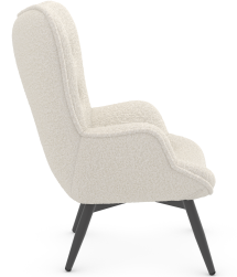 Contour Chair Teddy Fabric 