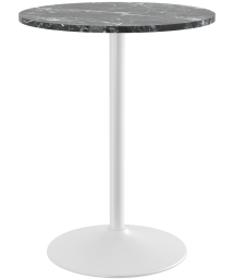Cuba White Bar Table 