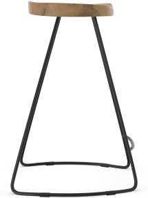 Cult Black Bar Stool