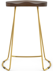 Cult Gold Bar Stool