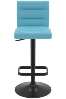 Deluxe Black Bar Stool 