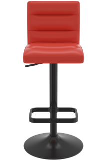 Deluxe Black Bar Stool 