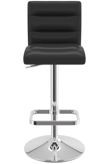 Deluxe Chrome Bar Stool