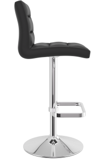 Deluxe Chrome Bar Stool