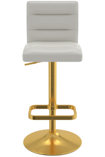 Deluxe Gold Bar Stool