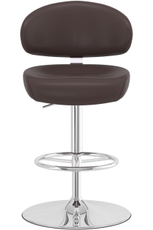 Deluxe Casino Bar Stool Brown