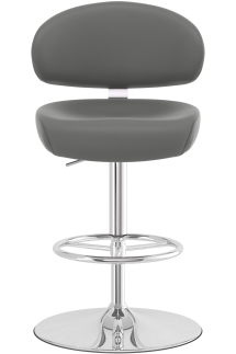 Deluxe Casino Bar Stool Grey