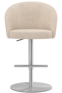 Divani Brushed Stool Textured Fabric