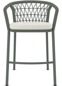 Ellipse Green Bar Stool