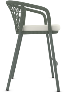 Ellipse Green Bar Stool