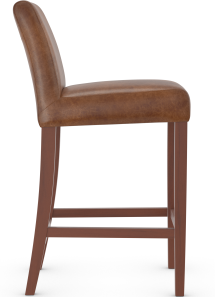 Firenze Bar Stool Aniline Leather