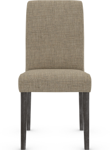 Firenze Antique Black Dining Chair Fabric 