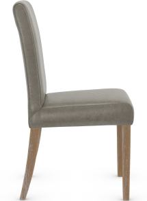 Firenze Chestnut Dining Chair Aniline Leather
