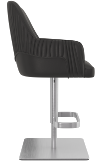 Gio Brushed Bar Stool
