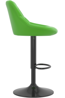 Harlequin Black Bar Stool 