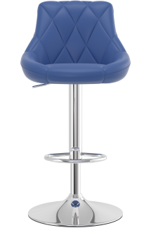 Harlequin Bar Stool Dark Blue