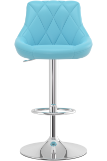 Harlequin Bar Stool Light Blue