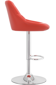 Harlequin Bar Stool Red