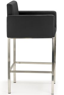Hugo Brushed Bar Stool