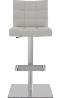 Jakarta Brushed Bar Stool White