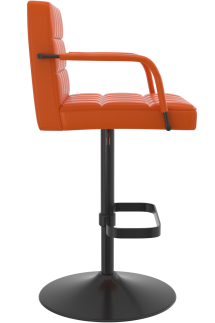 Kuba Black Bar Stool 
