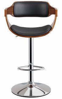 Logan Walnut Bar Stool 