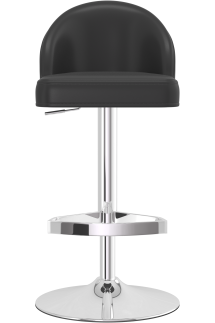 Macy Chrome Bar Stool