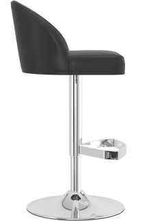 Macy Chrome Bar Stool